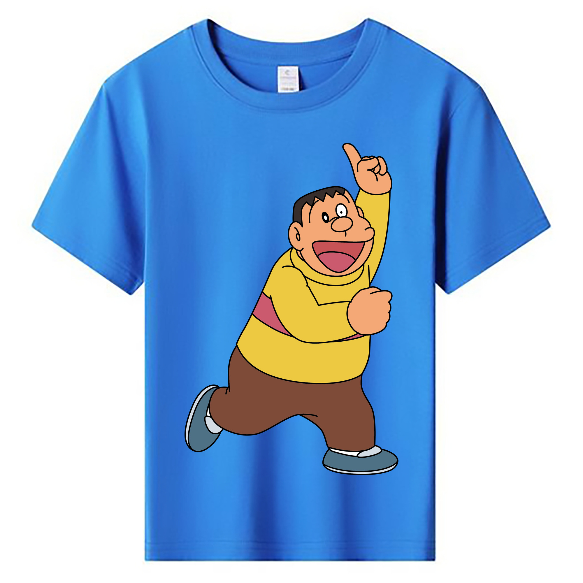 （画像用） ドラえもん 剛田武 Doraemon Gouta Takeshi 綿100％キッズTシャツ（フロントプリント）
